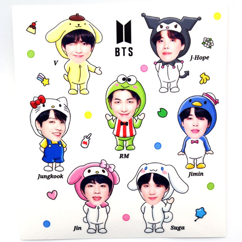 bts cute stickers korea initiative